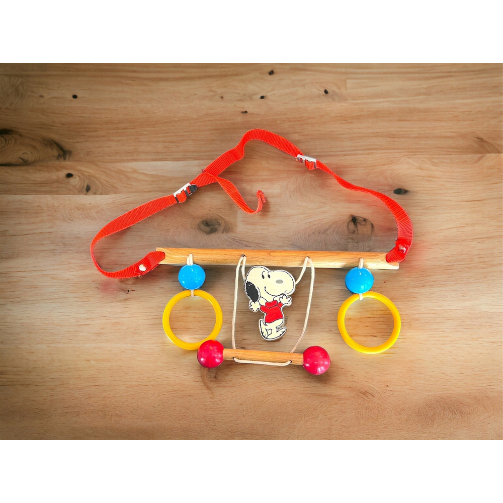 50’s Snoopy Crib Exerciser Rare Snoopy Collectible Infant toy Collectible